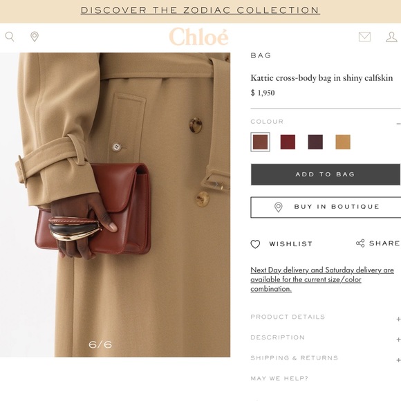 Chloe Kattie Cross-body Bag - Picture 10 of 10